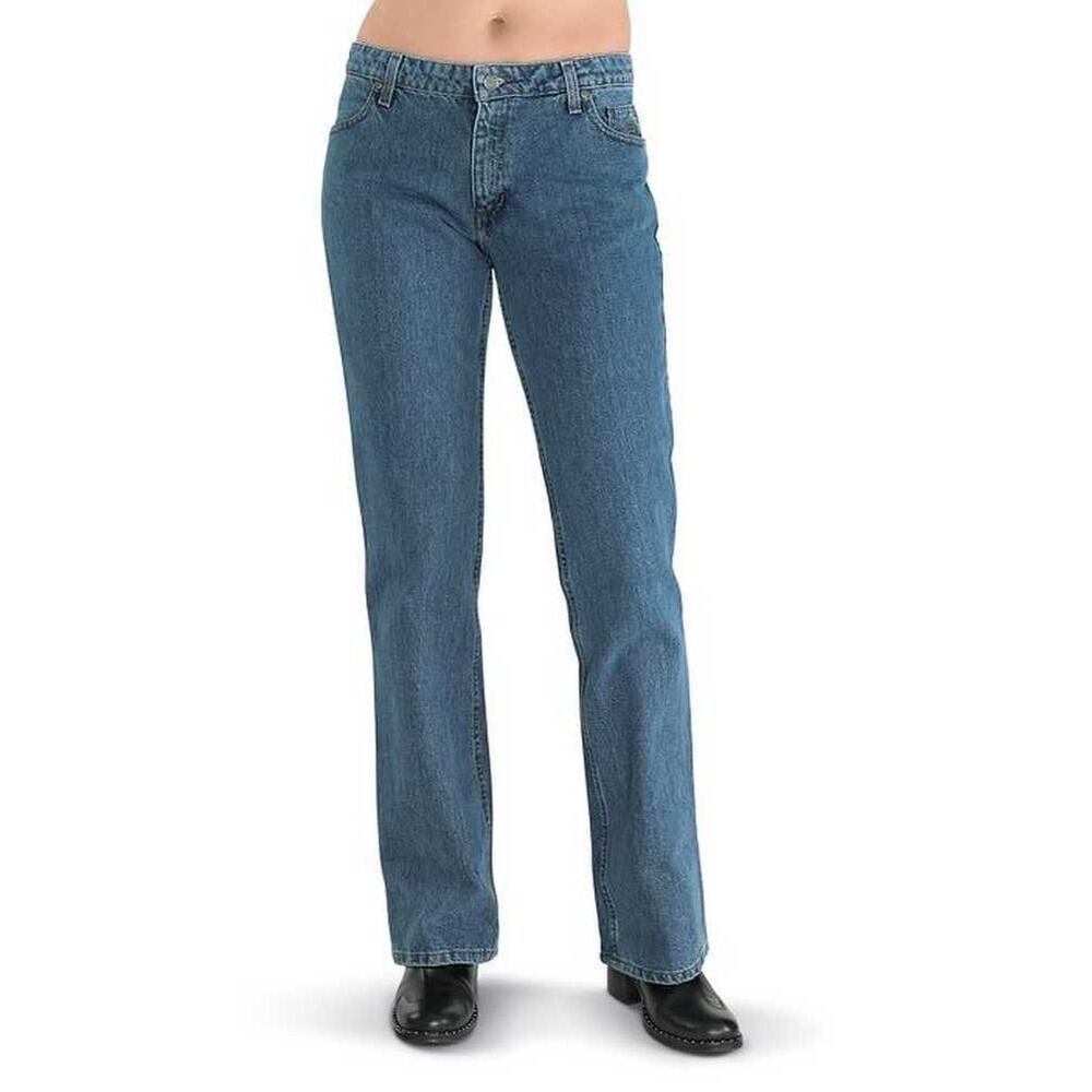 Harley-Davidson Women's Relaxed Thigh Bootcut Jeans Petite Size‎ 6